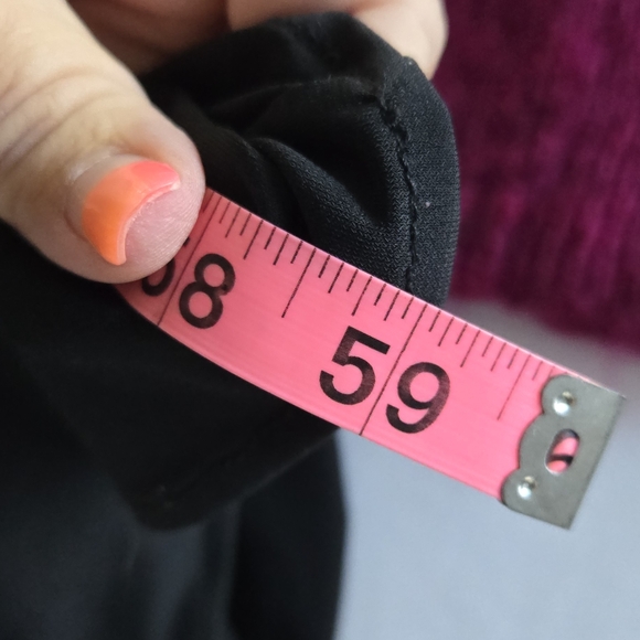 Torrid Studio Knit Hi-Lo Maxi Black Ruched Longsleeve Dress Size 2X - Picture 15 of 16